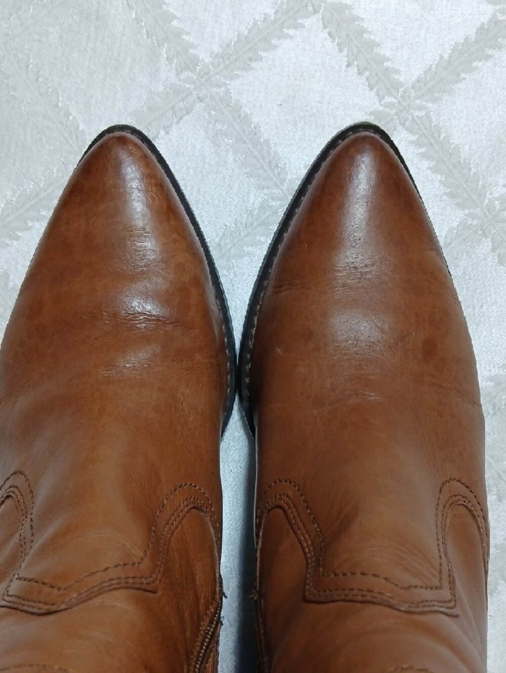 Paul Green Brown Leather Ankle Boots Size 7UK 9.5 US - Picture 2 of 7